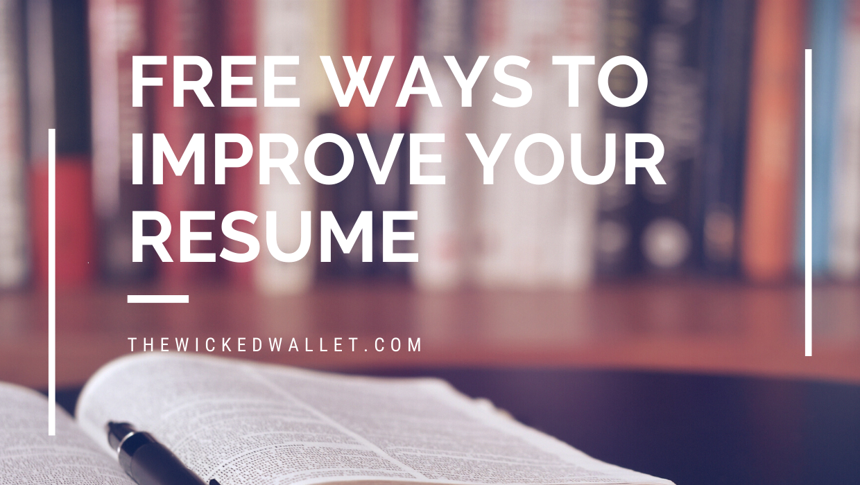 Read more about the article Free Ways to Improve Your Resume