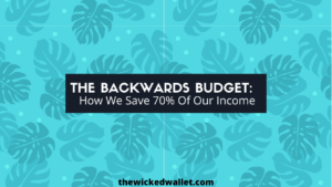 The backwards budget