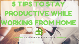 Are you finding it hard to stay productive while working from home? Don't worry, you are not alone. Working from home is a big adjustment for a lot of people. Lucky for you, these 5 tips will increase your productivity while you work from home.